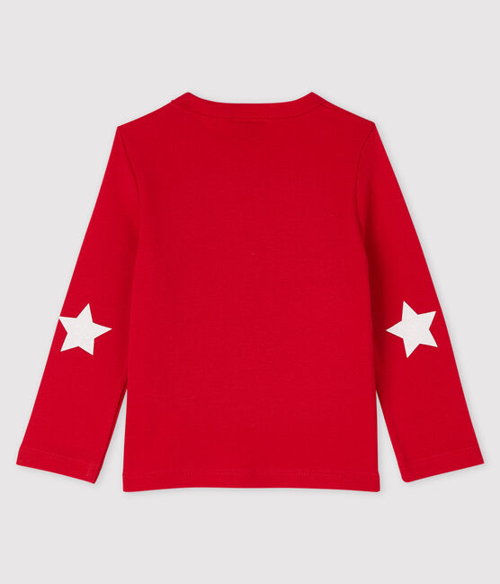 Camiseta para bebé niño rojo TERKUIT