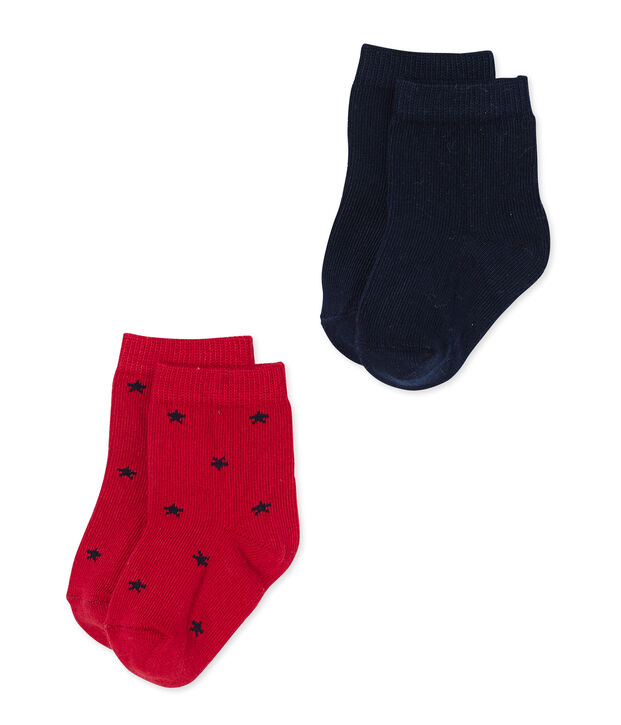 Lote de calcetines beb&eacute; ni&ntilde;o lisos+ estrellas SPECIAL LOT 00
