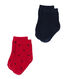 Lote de calcetines bebé niño lisos+ estrellas