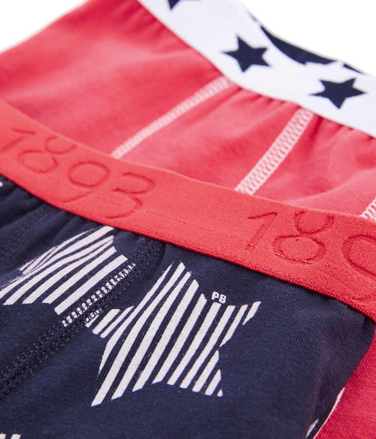 Par de b&oacute;xers para ni&ntilde;o multicolor