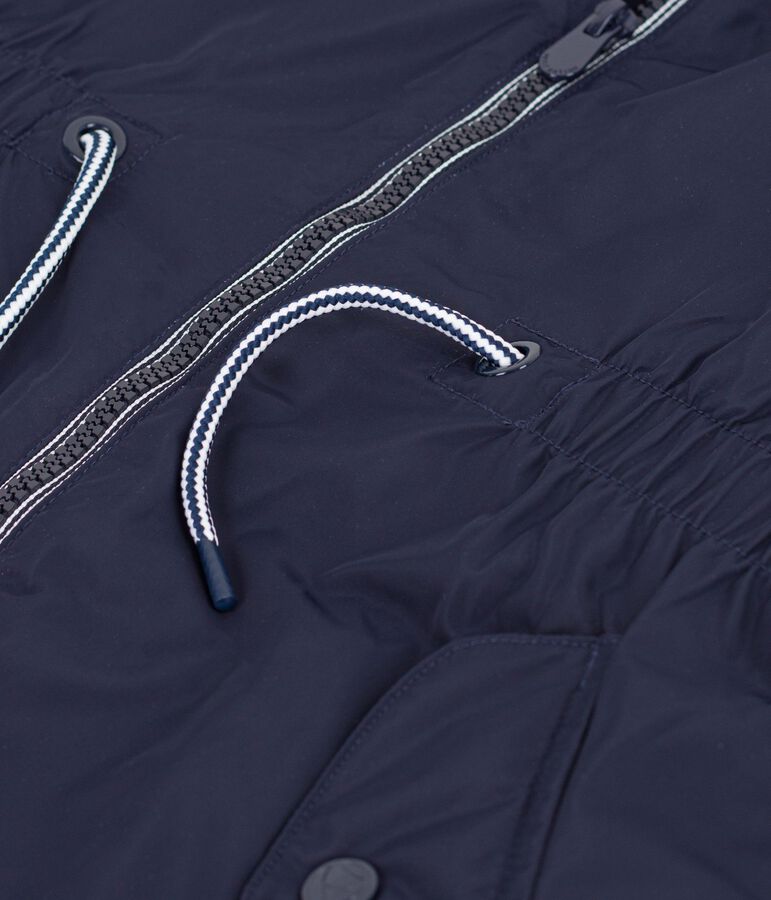 Parka para ni&ntilde;a azul