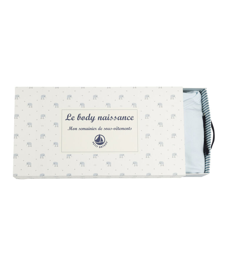 Lote de 5 bodis de nacimiento para beb&eacute; ni&ntilde;o multicolor