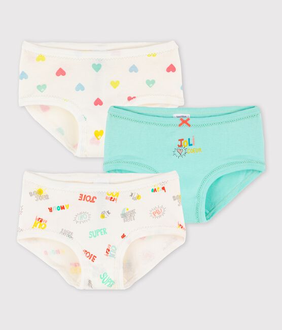 Tres braguitas para niña variante 1