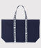 Bolso capazo azul SMOKING