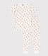 Pijama de manga corta con leopardos de algodón de niño/niña