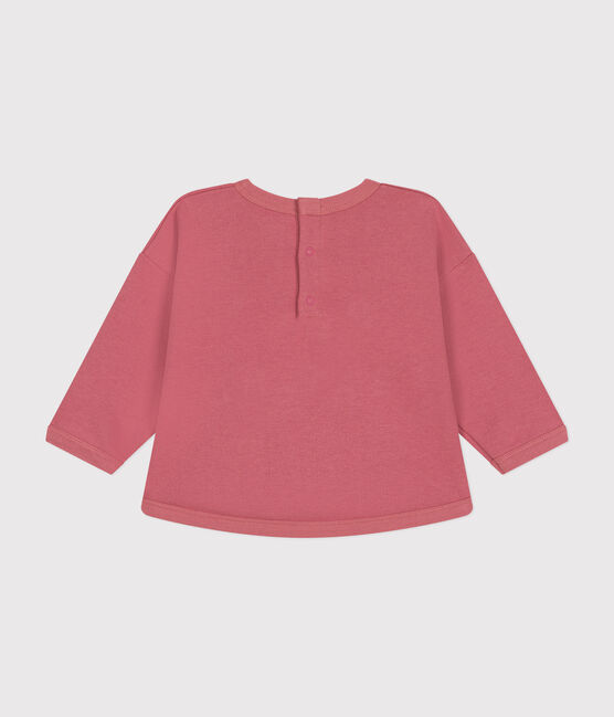 Sudadera de felpa para bebé rosa ROSEWOOD