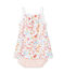 Body robe bébé fille à bretelles blanco ECUME/rosa CUPCAKE/ MULTICO