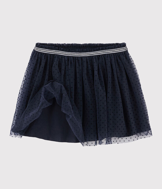 Falda de tul para niña azul SMOKING