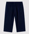 Pantalón de gasa de algodón ecológico para bebé azul SMOKING