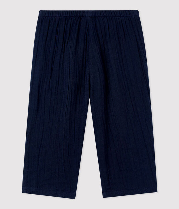 Pantal&oacute;n de gasa de algod&oacute;n ecol&oacute;gico para beb&eacute; SMOKING