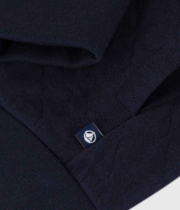 C&aacute;rdigan de tejido t&uacute;bico de ni&ntilde;o azul