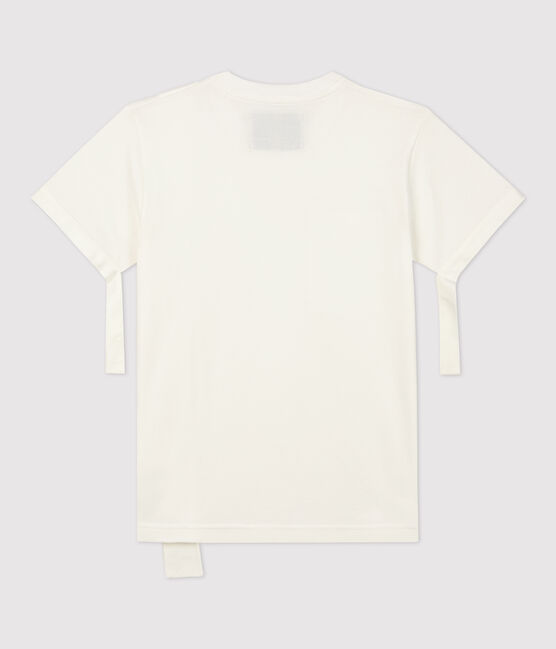Camiseta para mujer/hombre Christoph Rumpf x Petit Bateau blanco MARSHMALLOW