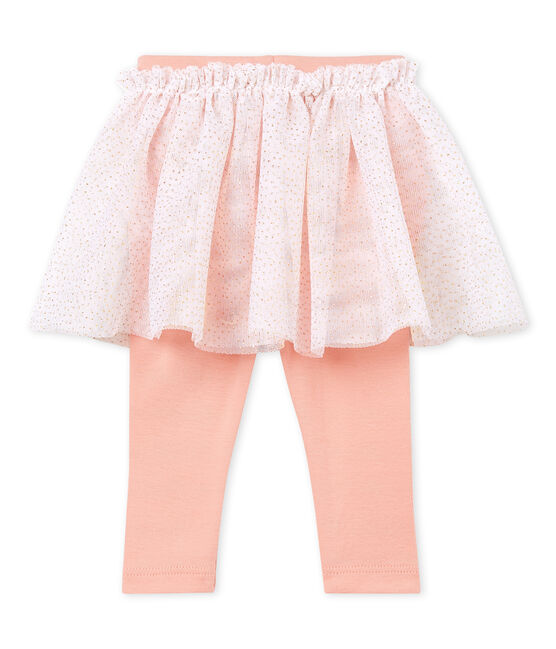 Falda leggings para bebé niña blanco MARSHMALLOW CN