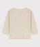 Camiseta de manga larga de punto calado de bebé beige MONTELIMAR CHINE