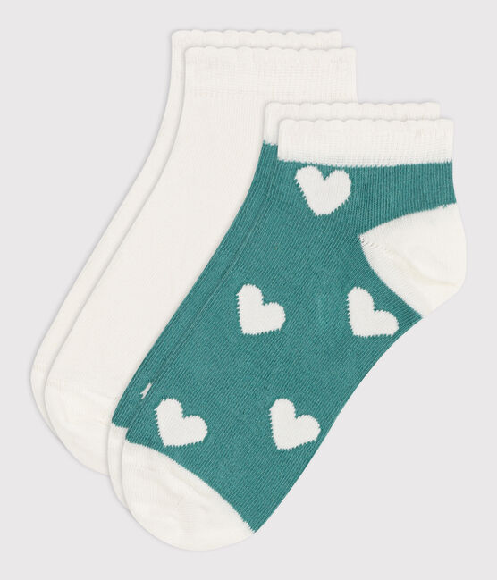 Juego de 2 pares de calcetines de niña variante 1