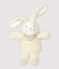 Doudou de conejito musical: ¡un regalo para recién nacido ideal! blanco MARSHMALLOW