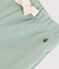 Pantalón de muletón de bebé verde HERBIER