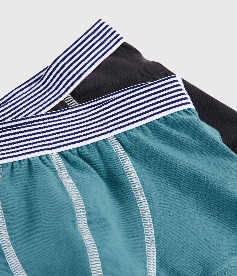 Juego de 2 b&oacute;xeres lisos para ni&ntilde;o multicolor