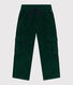 Pantalón cargo infantil liso de pana