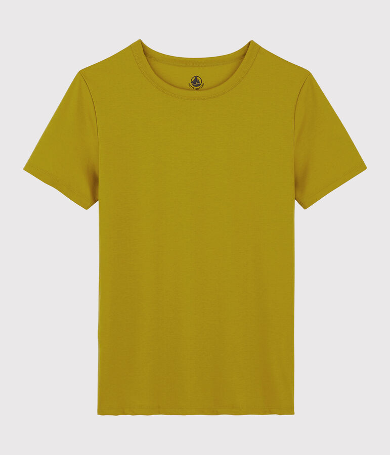 Camiseta de algod&oacute;n Sea Island para mujer verde BAMBOO