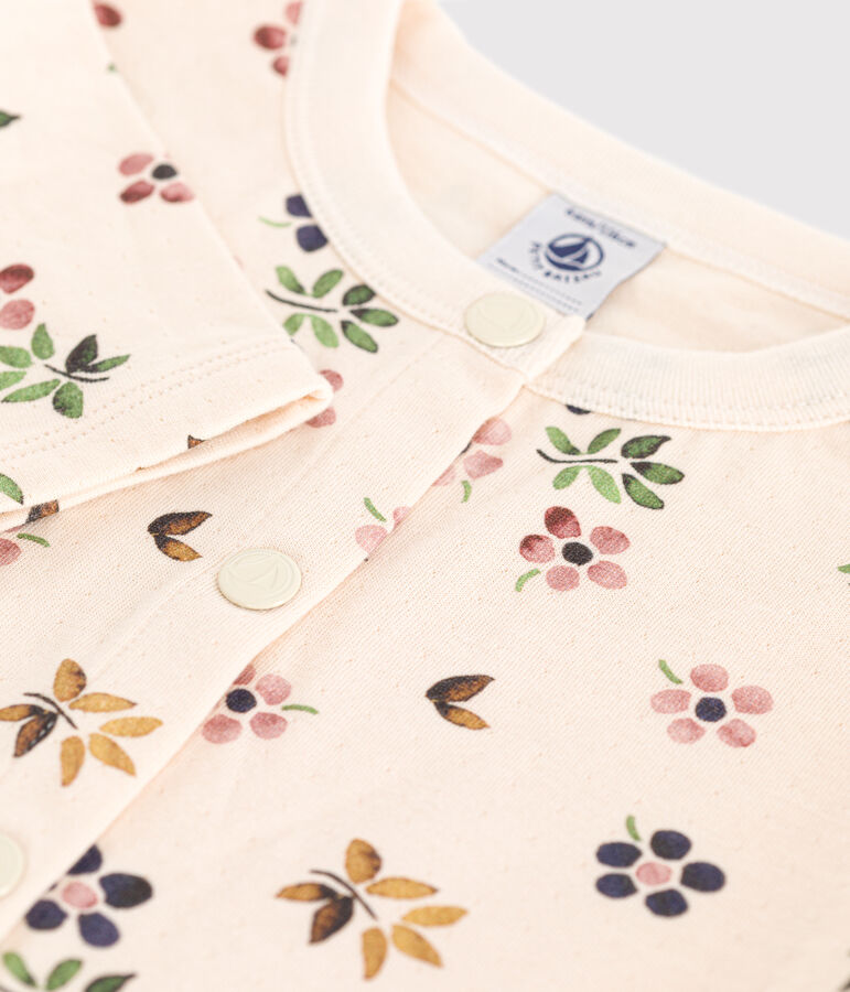 C&aacute;rdigan de t&uacute;bico para ni&ntilde;a blanco AVALANCHE/ MULTICO