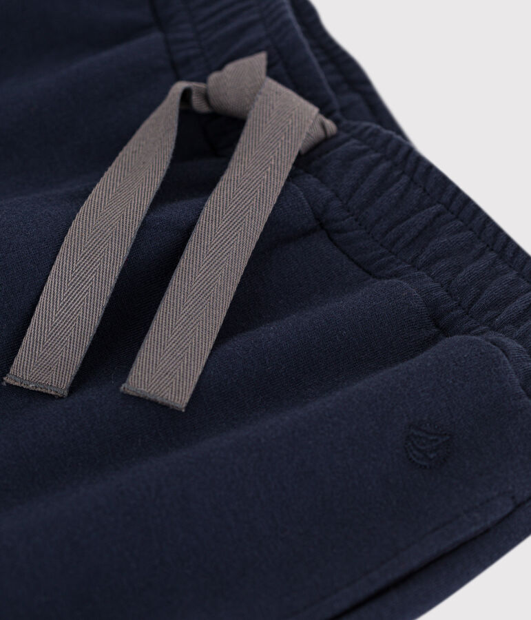 Pantal&oacute;n de algod&oacute;n grueso para mujer azul