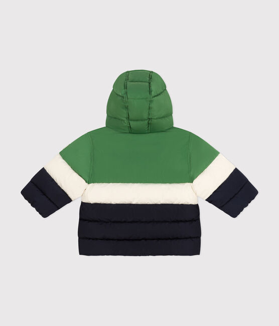 Plumífero colorblock con capucha para bebé PALMERAIE/ MULTICO