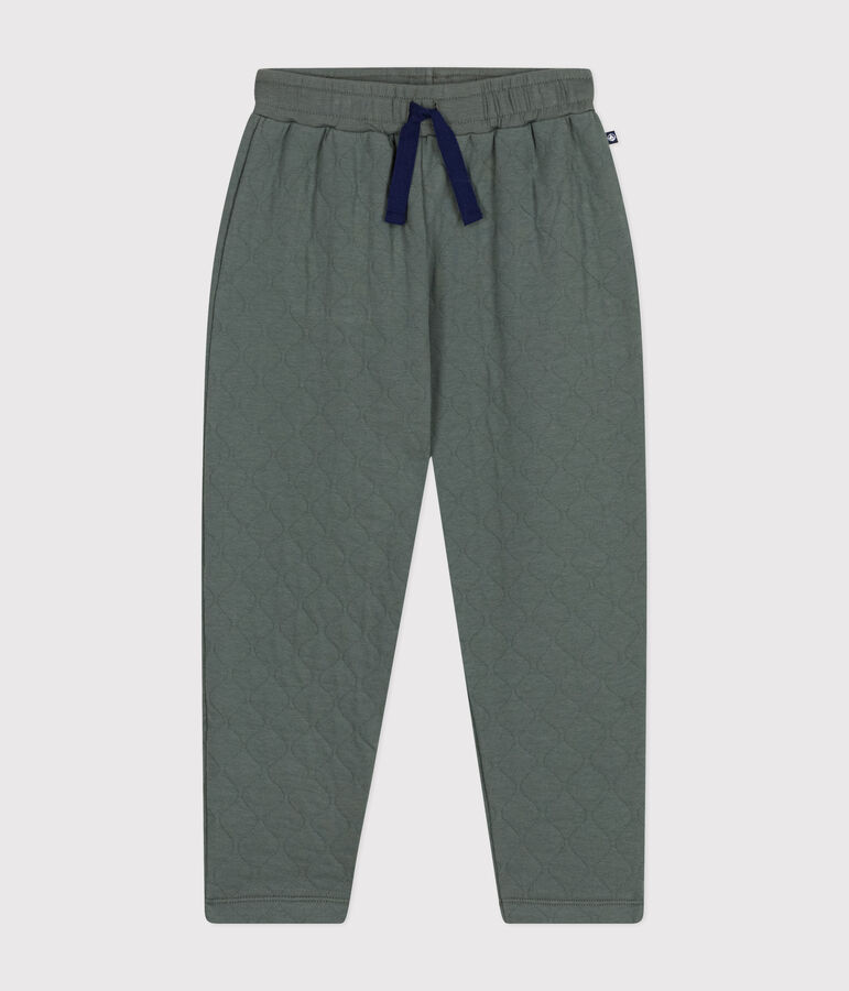 Pantal&oacute;n de t&uacute;bico acolchado de ni&ntilde;o verde THUYA