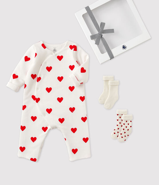 Estuche de regalo de corazones para recién nacido variante 1