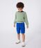 Jersey infantil de algodón a rayas verde PALMERAIE/ AVALANCHE