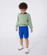 Jersey infantil de algodón a rayas