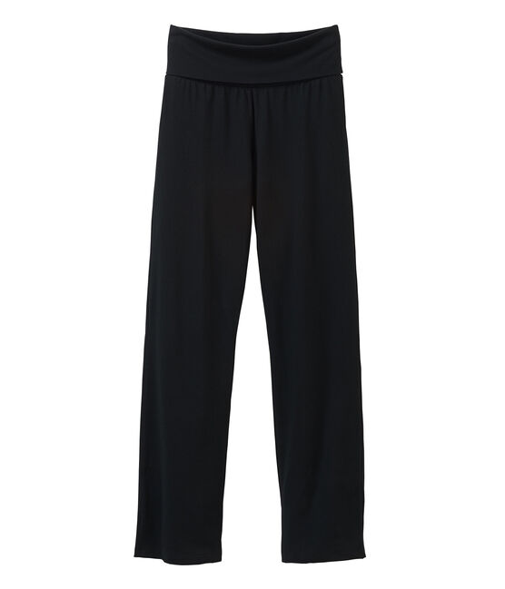 Pantalón de punto para mujer negro NOIR