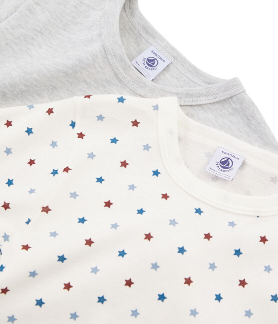Par de camisetas de manga corta infantiles para niño variante 1