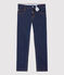 Pantalón slim de tejido vaquero de niño azul DENIM BLEU FONCE
