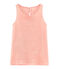 Camiseta de tirantes de lino irisado para mujer rosa ROSAKO/rosa COPPER