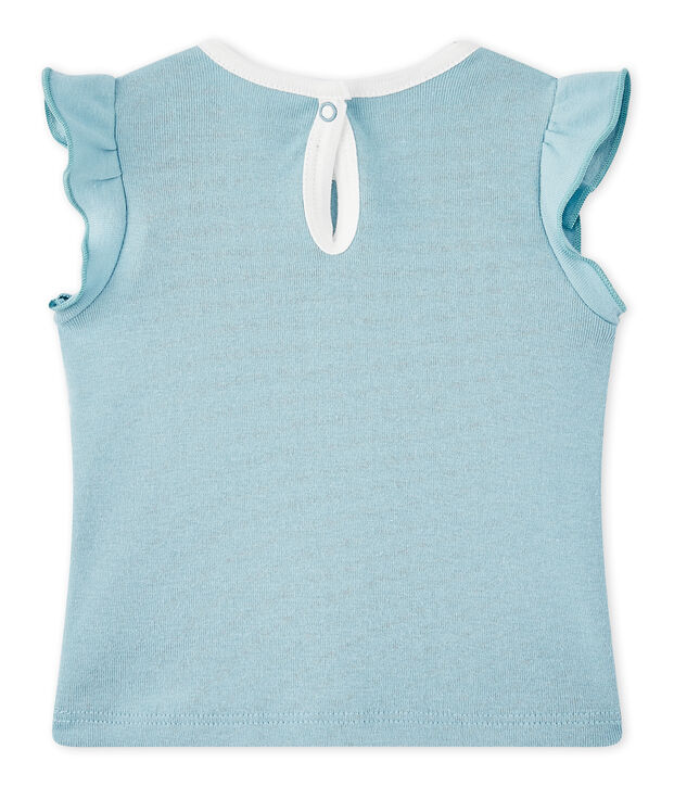 Camiseta beb&eacute; ni&ntilde;a verde
