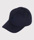 Gorra infantil azul lisa