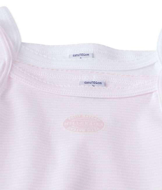 Lote de 2 camisetas de tirantes para chica variante 1
