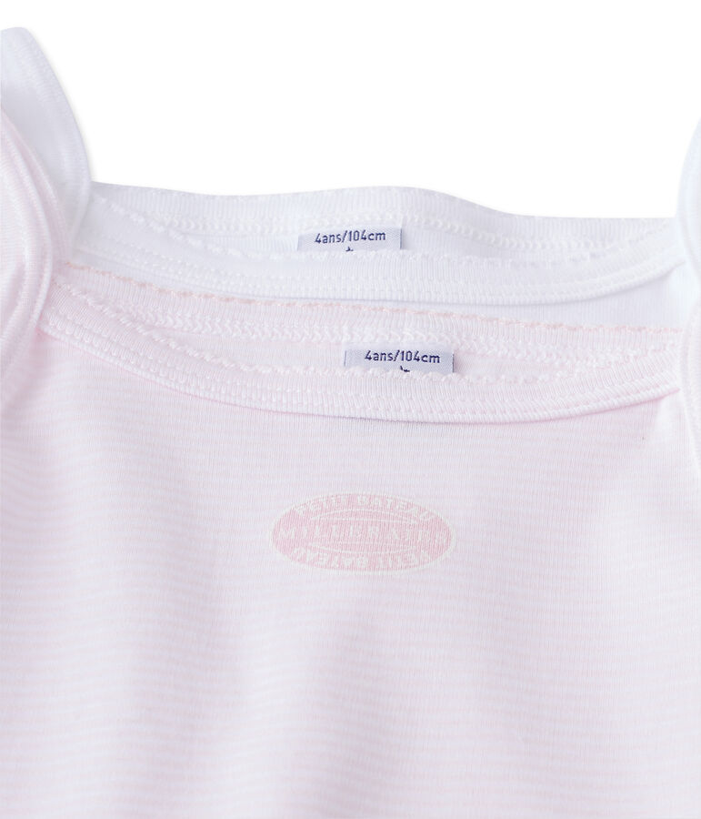 Lote de 2 camisetas de tirantes para chica variante 1