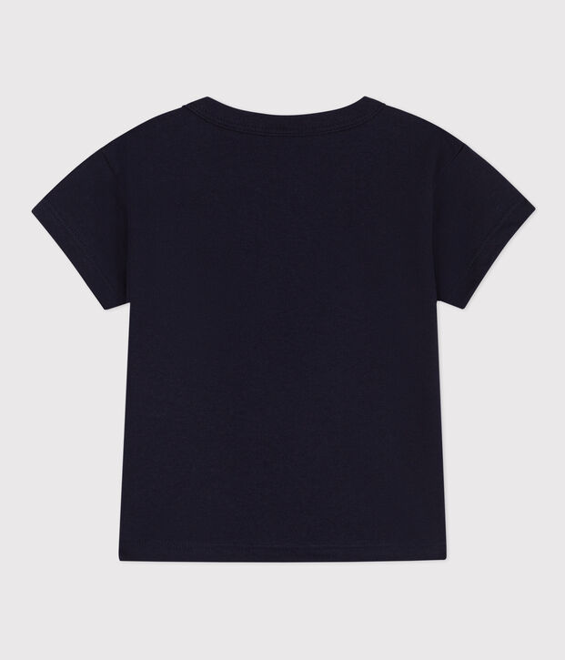 Camiseta de manga corta de punto con motivo para beb&eacute; SMOKING