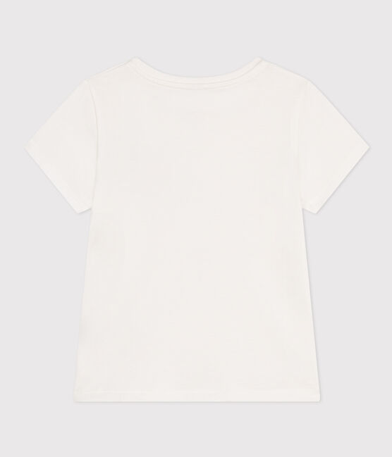 Camiseta de punto ligero para niña blanco MARSHMALLOW