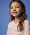 Pijama snugfit con estrellas de algodón de niña rosa MINOIS/rosa PEACHY/ ARGENT