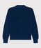 Chaqueta de punto inglés de algodón para mujer azul INCOGNITO