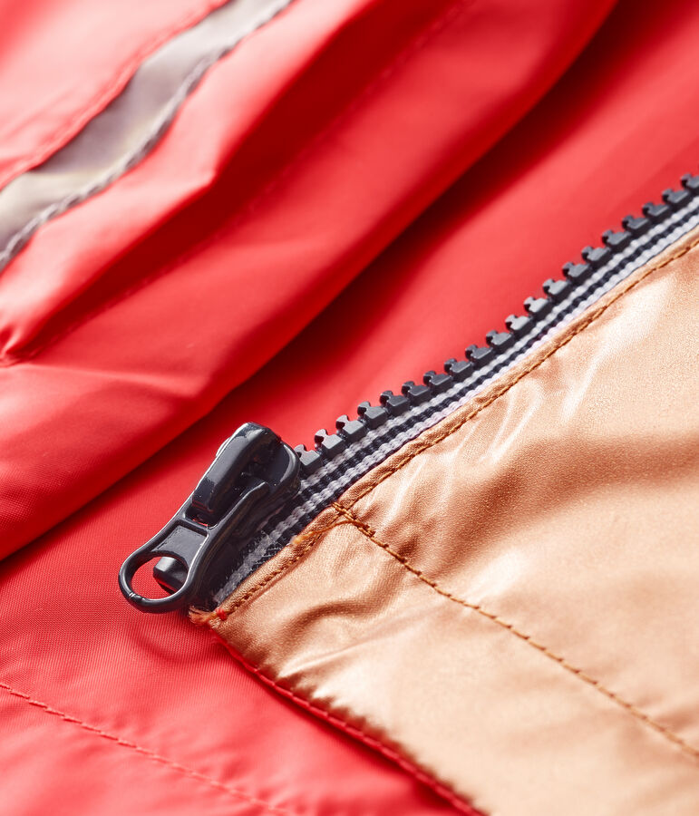 Cortavientos reversible para beb&eacute; ni&ntilde;a rosa GROSEILLER/azul CRYSTAL