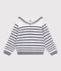 Jersey marinero infantil de algodón a rayas