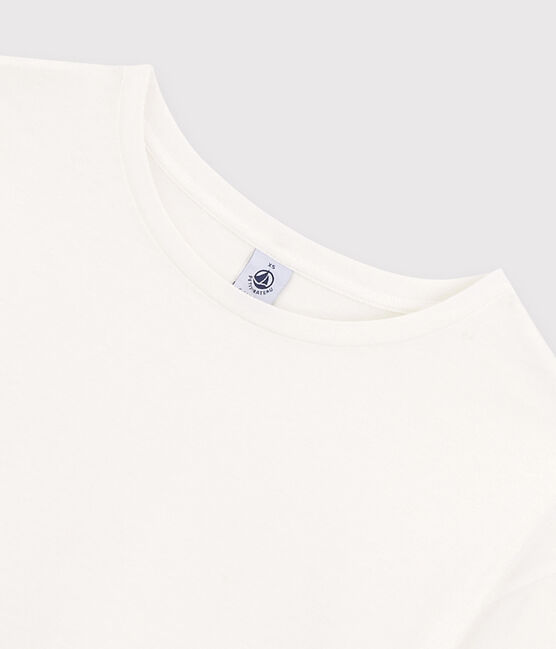 Camiseta LA BOXY de algodón de mujer blanco MARSHMALLOW