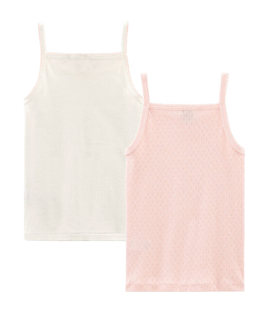 Par de camisas de tirantes para niña variante 1