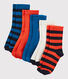 Juego de 5 pares de calcetines de niño