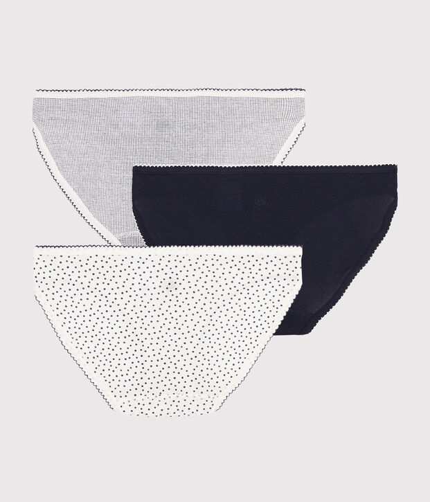 Lote de 3 braguitas para mujer multicolor