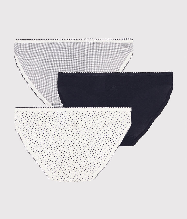 Lote de 3 braguitas para mujer multicolor